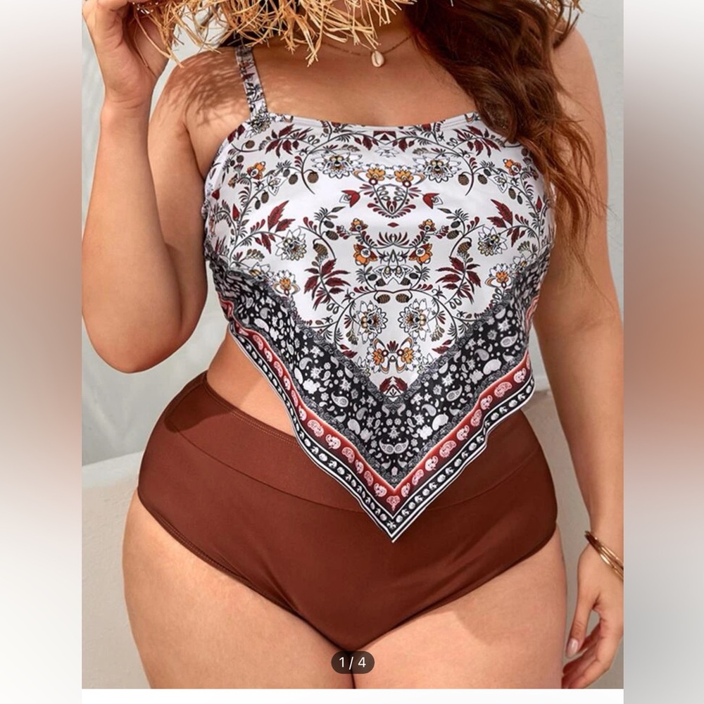 SHEIN bandana bikini set